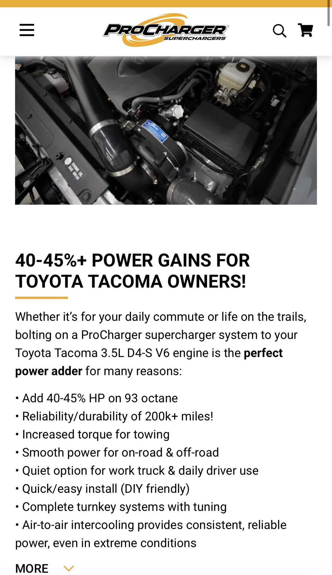2016-2023 toyota tacoma pro charger