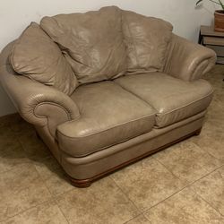 Leather Sofa and love seat