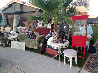 TV, CHAIRS, TABLE, BOOKSHELF,BREAST PUMP,POPCORN MAKER,GARAGE SALE$25 DOLLARS AND LESS FERRELL &ANN