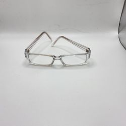 Pair of Clear Rectangle Eye Glass Frames