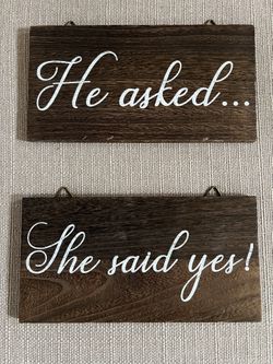 Engagement Sign