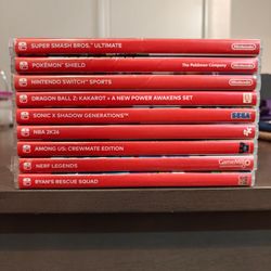 Nintendo Switch Games !!(READ DESCRIPTION)!!