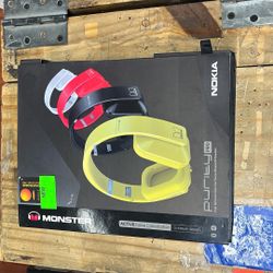 Brand New  Monster Purity Nokia Yellow Bluetooth Headphone 