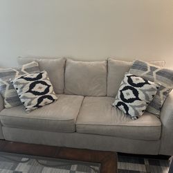 Light gray couch- Like New!