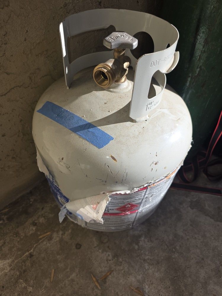 Propane Tank 1/2 Full