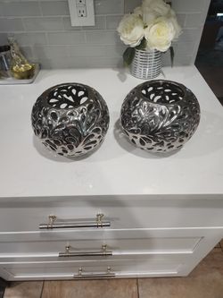 2 Piece Candle Holder/centerpiece