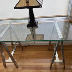 Glass Table Desk