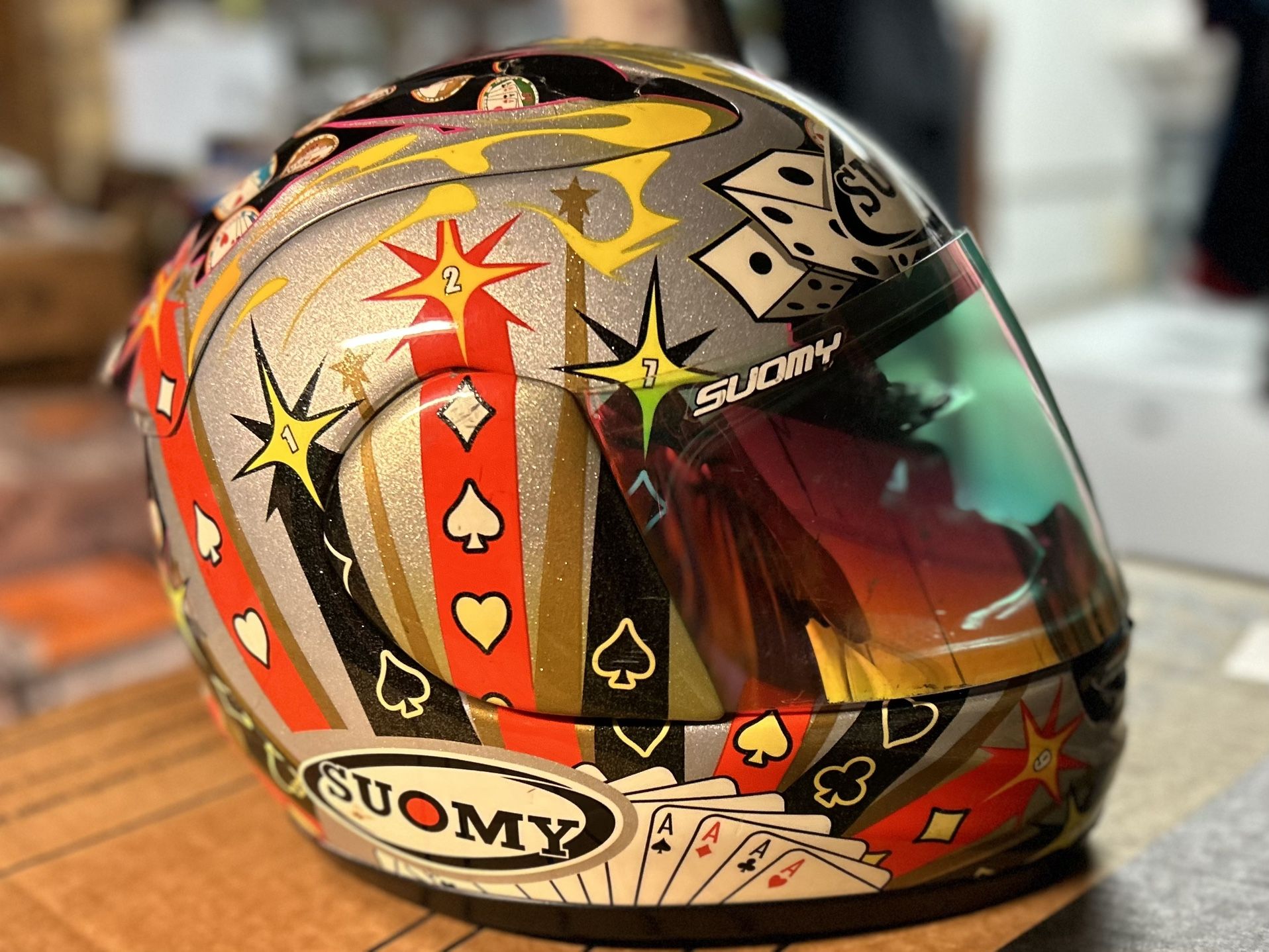 SUOMY Suomi Full-face Helmet EXTREME GANBLE SEGA-02