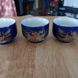 Japanese Sake Or Tea Cups