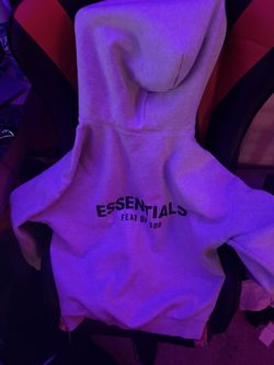 Autum Winter/White Essentials Hoodie