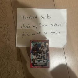 2025 Panini Donruss Optic NFL Football Factory Sealed Pink Blaster Box