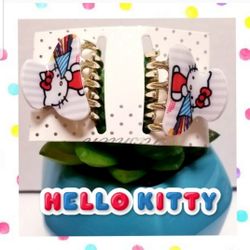 New Hello Kitty Fashion Hair Clips Set