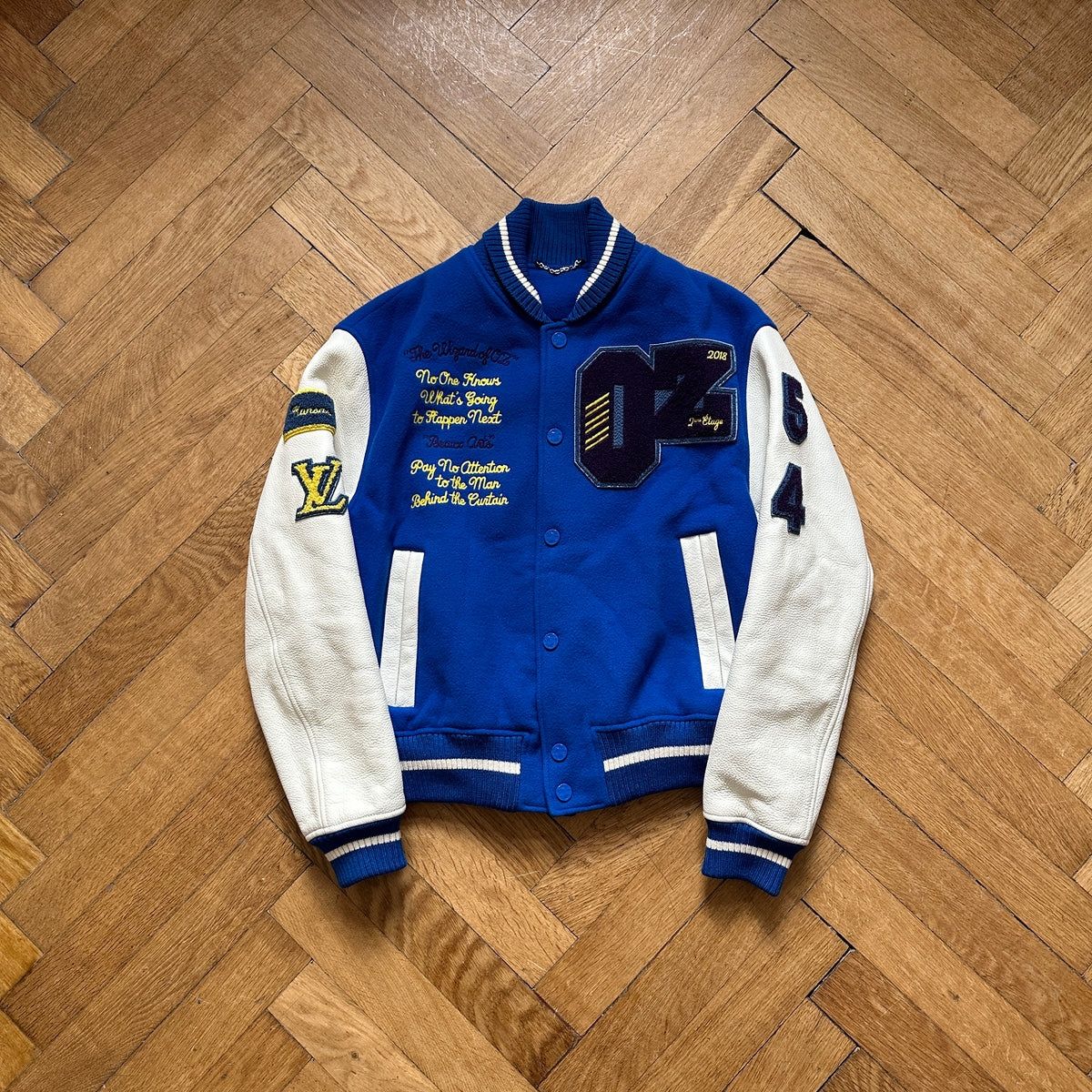 Louis vuitton wizard of oz varsity jacket