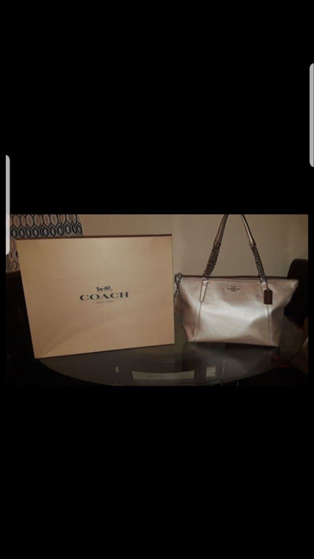 authantic coach purse brand new still in box