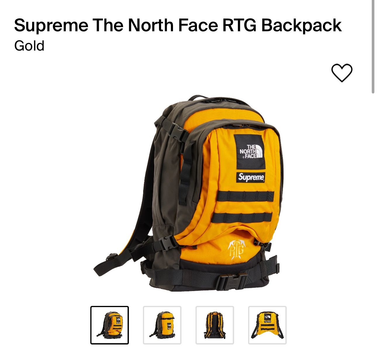Supreme The North Face RTG Backpack 