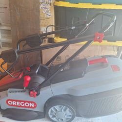 Oregon LM 300 40 V Max Brushless 16" Lawn Mower only-$60.00