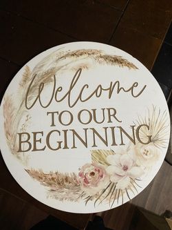 Wedding Sign
