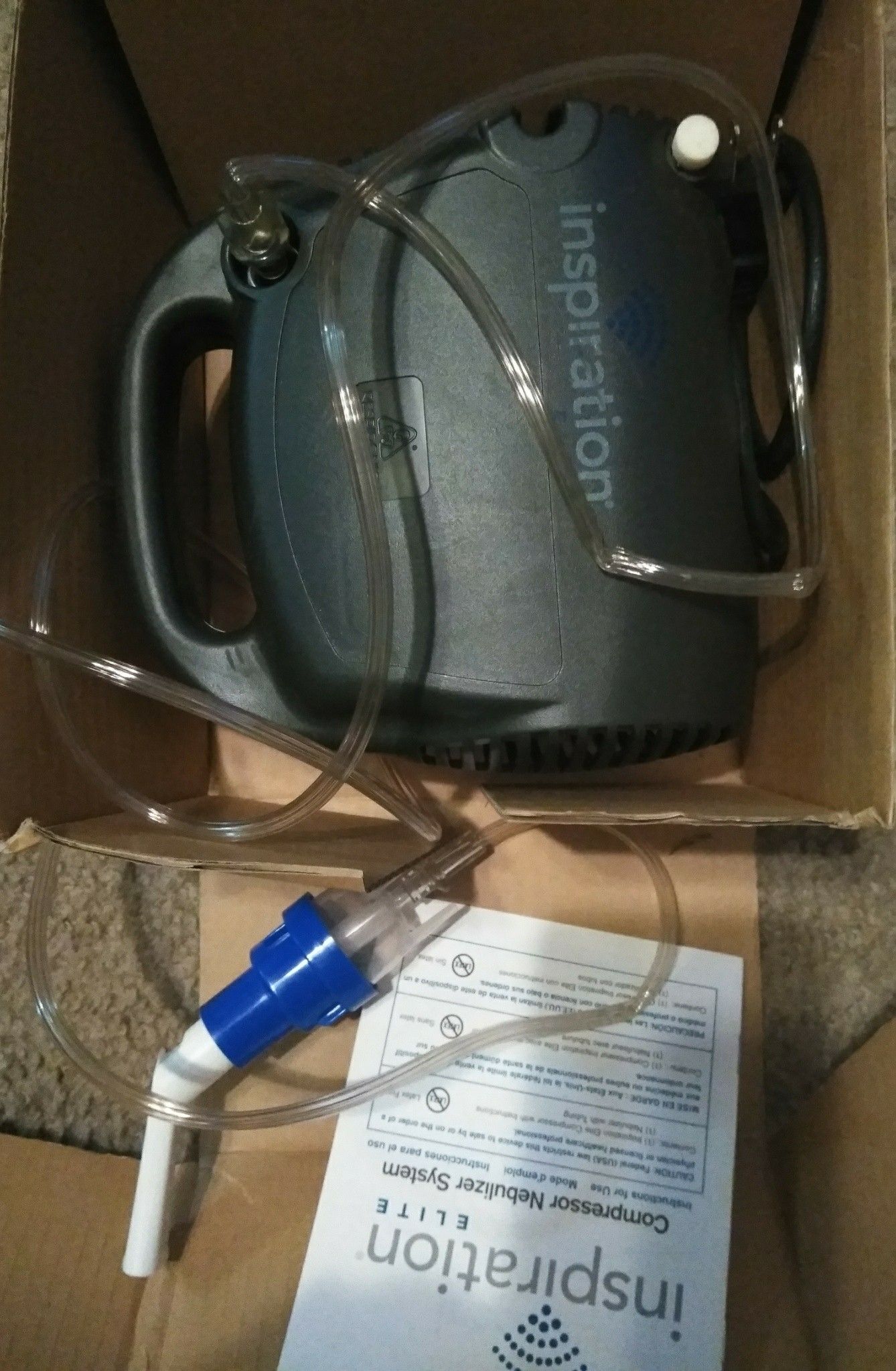 INSPIRATION ELITE Compressor Nebulizer System HS456 NEW