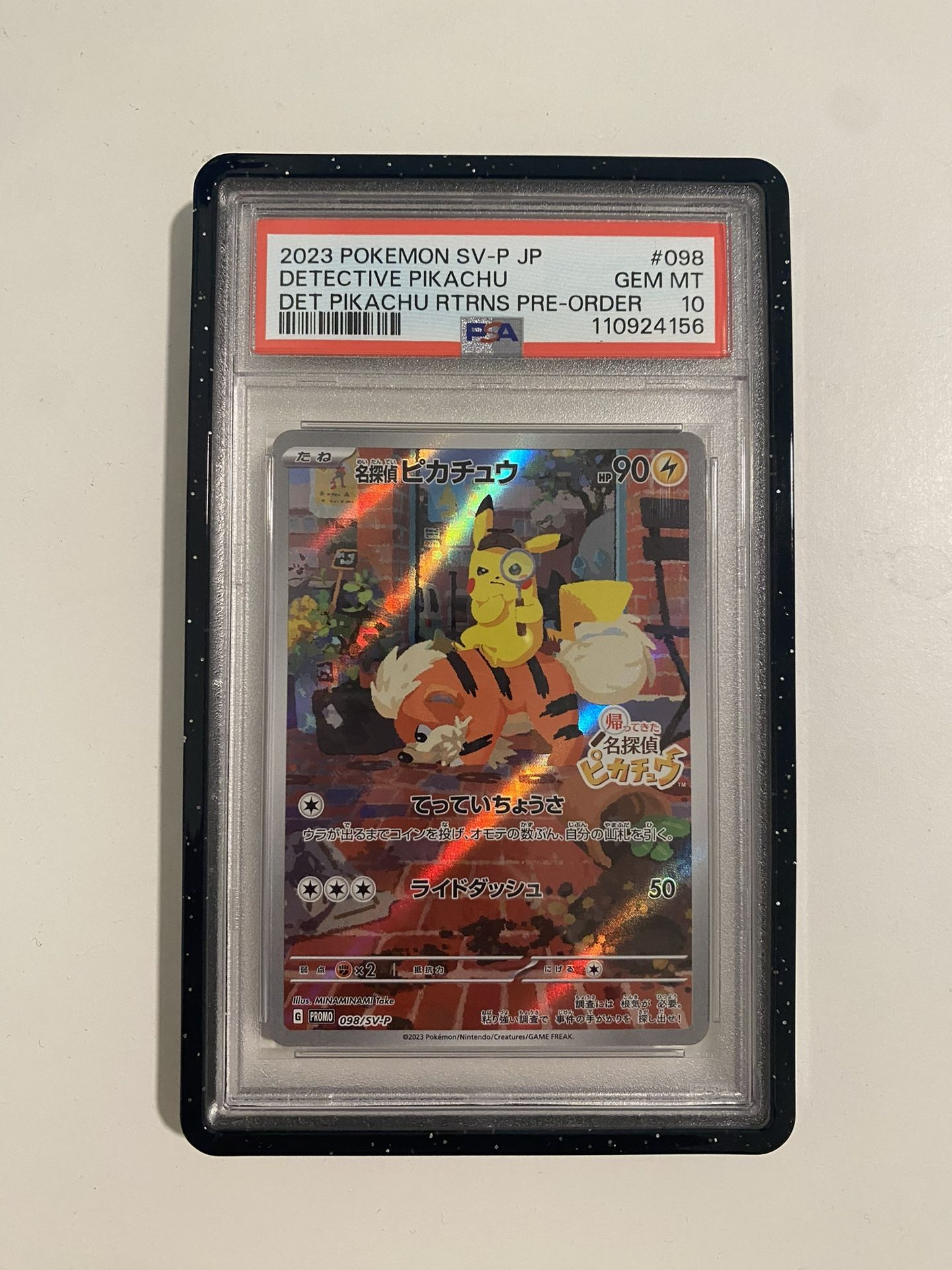 Detective Pikachu Promo PSA 10