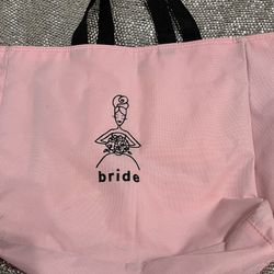 New Bride Tote Gift Bag With Goodies