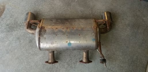 370z OEM Exhaust And Muffler