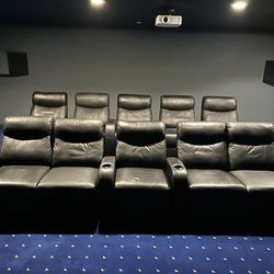 Theater seating - 2 Rows Of 5 