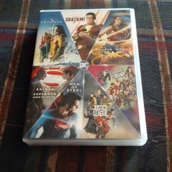 DC 7-film collection MOVIE COLLECTION Shazam, Aquaman, suicide squad, WW, SM etc