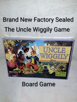 Brand New Factory Sealed The Uncle Wiggily Game Board Game