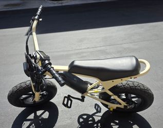 Electric Fat Tire Mini Bike ebike macfox m16