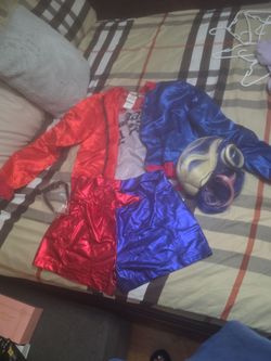 HARLEY QUINN WOMEN COMSTUME