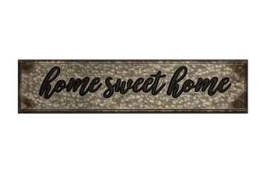 Home Sweet Home Galvanized Steel Sign