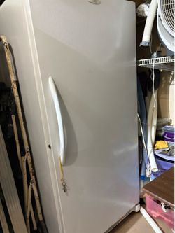 Upright Frigidaire Ultra freezer