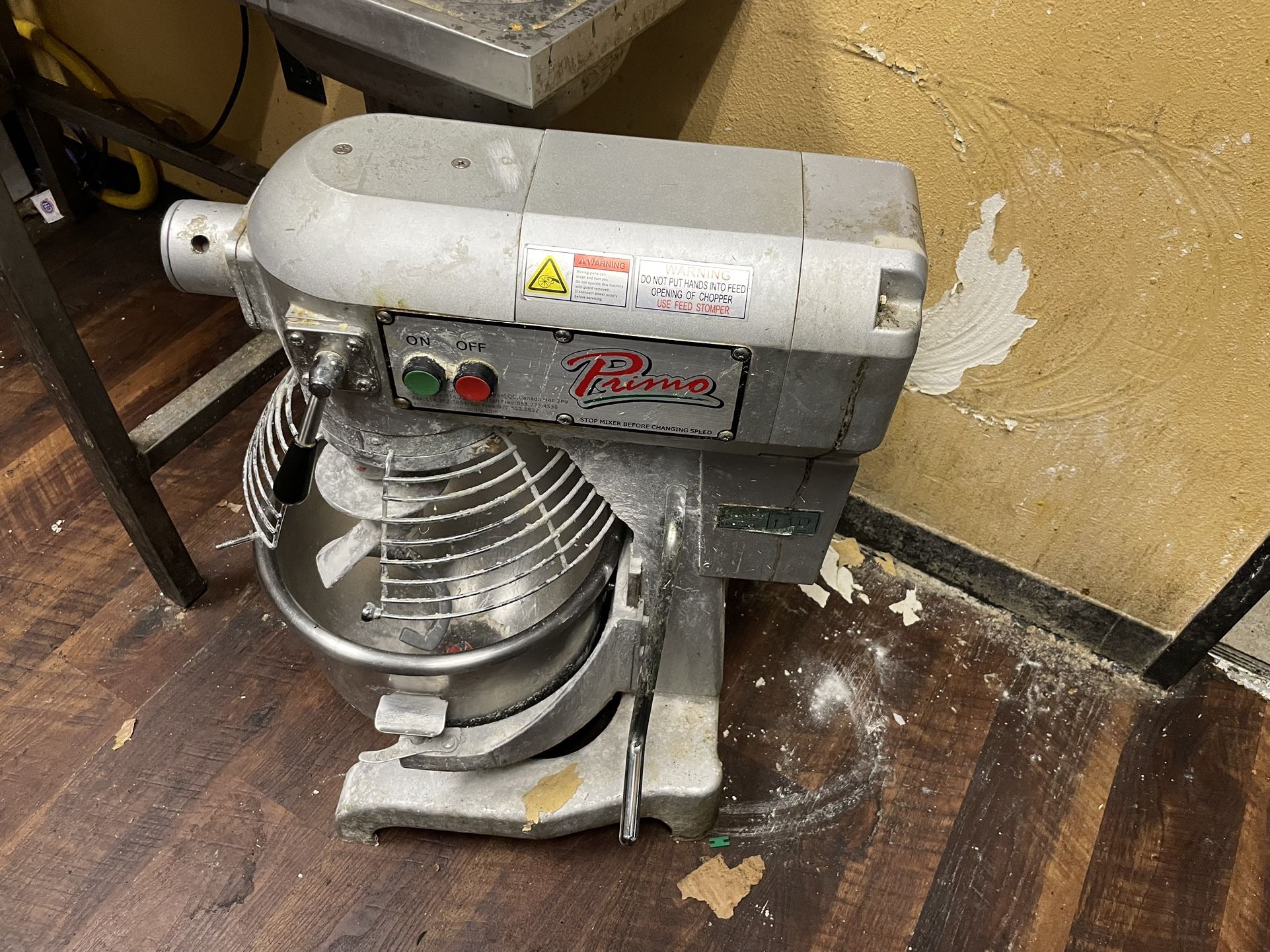 Commercial Mixer With All Attachment