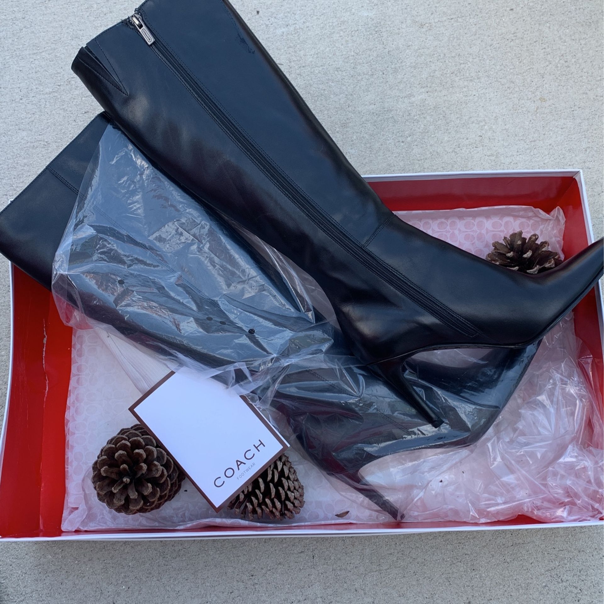 Coach Boots Size 6