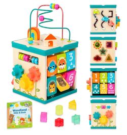 NEW IN BOX  Montessori Style Cube Educational Toy
