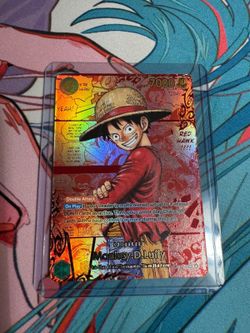 One Piece Card Game – Monkey D. Luffy OP05-118 (7000 Power Holo)