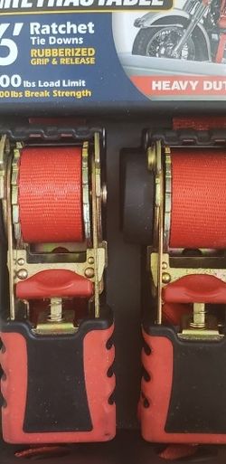 Ratchet Tie Down 6' Heavy Duty