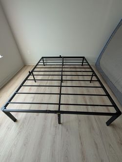 Queen Bed Frame, 14 Inch Heavy Duty Steel Platform, Noise-Free