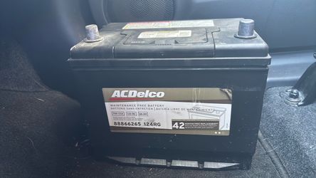 Ac delco car battery