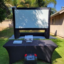 Inflatable Screen / Movie Night (READ DESCRIPTION)