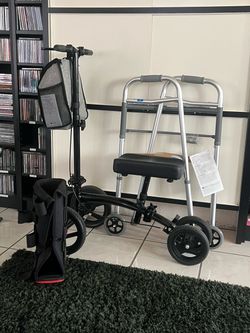 Knee Scooter with Walker Bundle