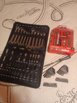Craftsman Mechanic Tool Set Bundle, read description!