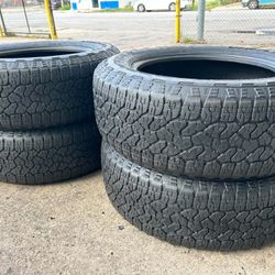 275 60 20 Goodyear Wrangler Trailrunner AT Used Tires 