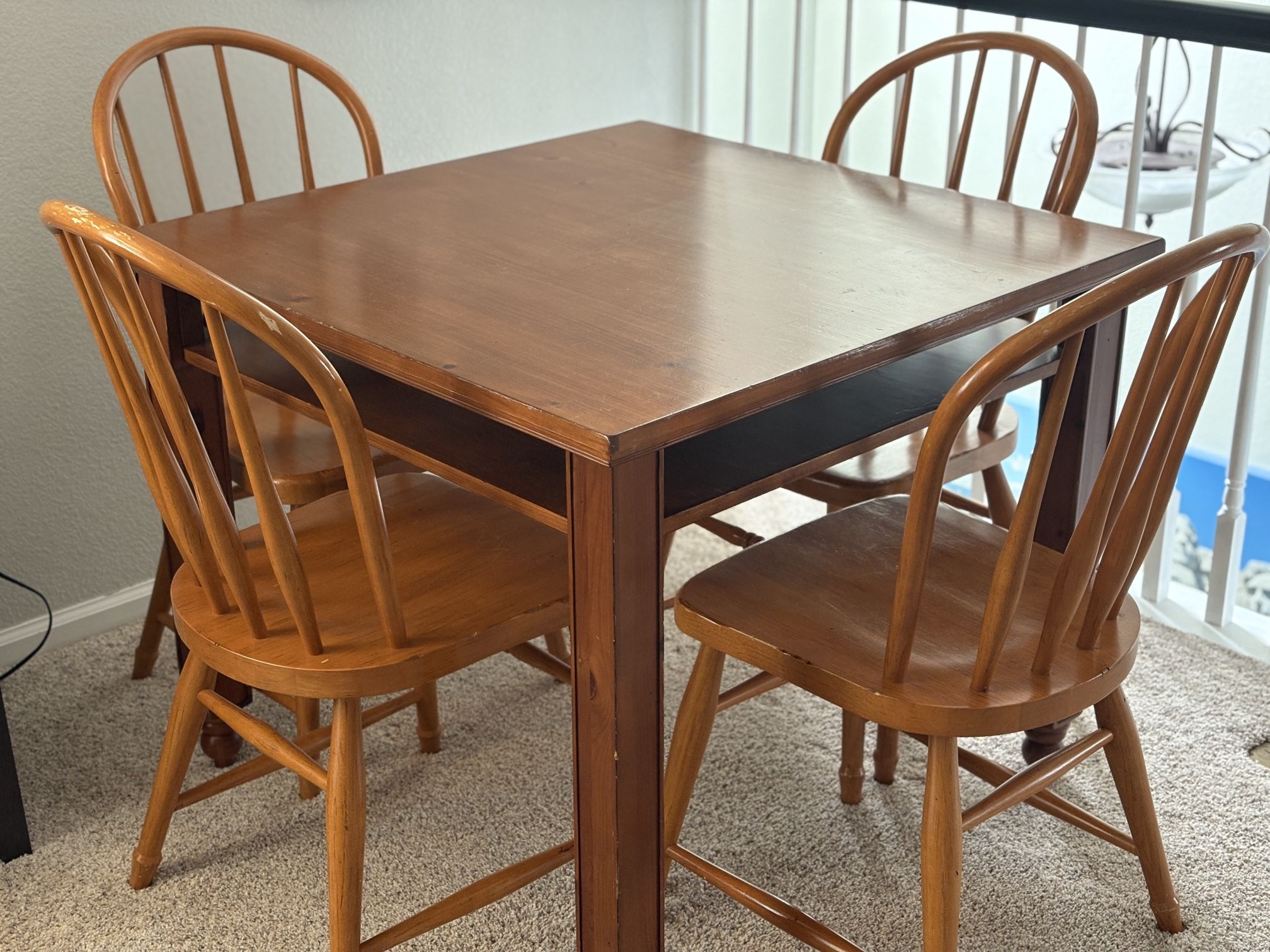 Kids Craft Table And 4 Chairs - $200