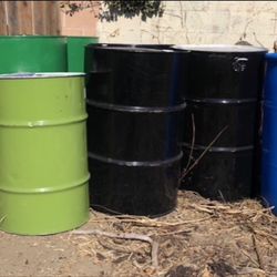 Metal Barrels 