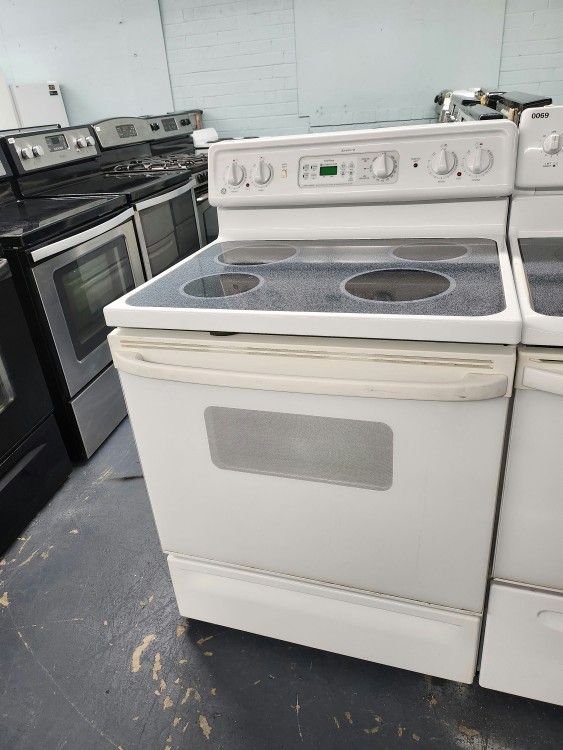 GE Including Warranty! Electric Stove Yes it works