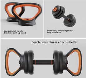 Gym dumbells 44 pounds