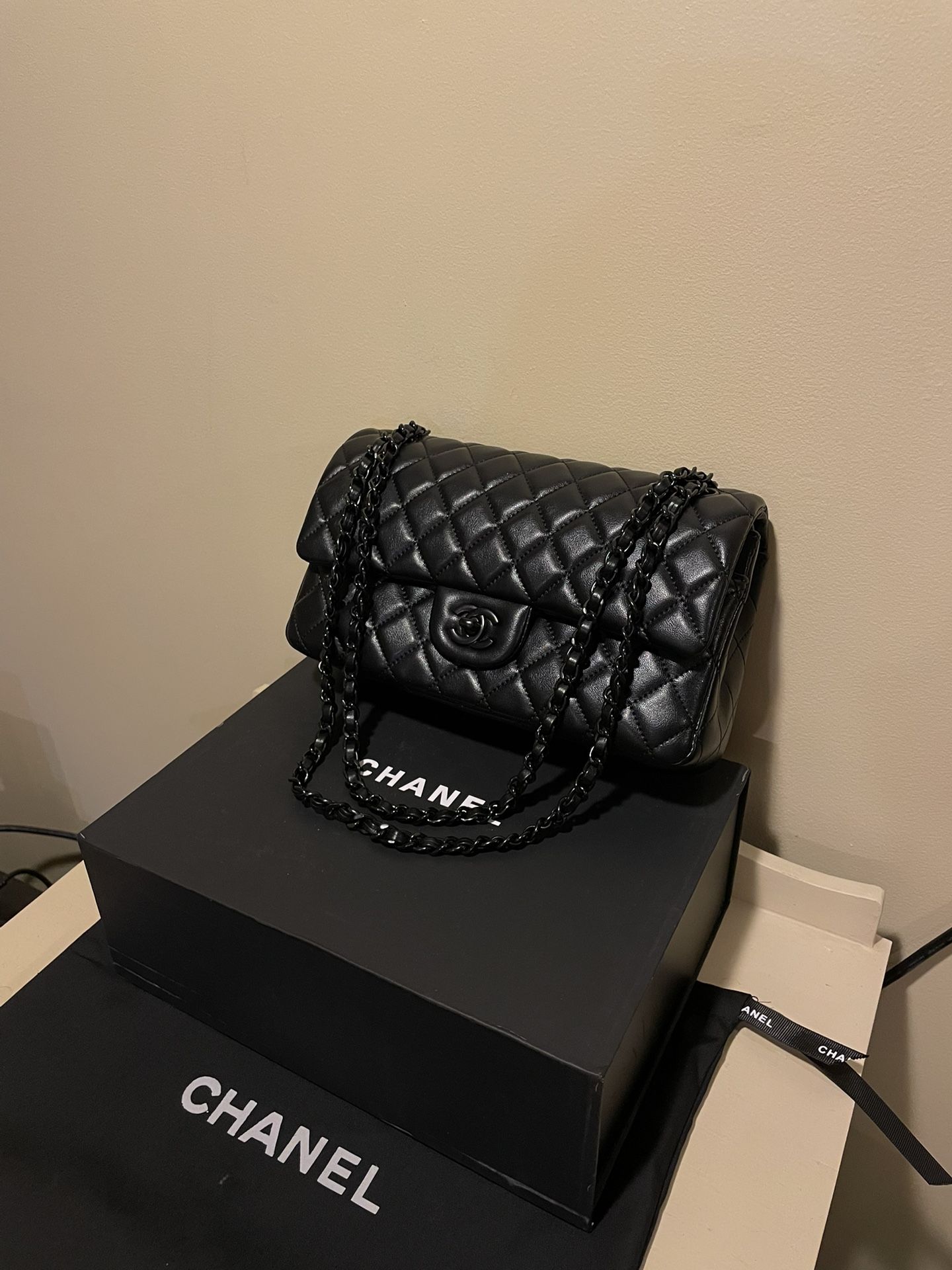 Women’s Luxury Crossbody black Channel Bag Designer