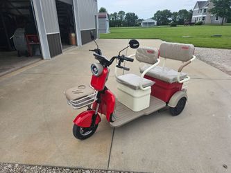 Mini golf cart trike