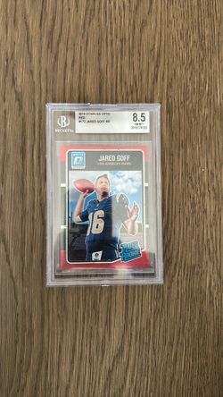 2016 Donruss Optic Red BGS Graded 8.5 NM-MT+